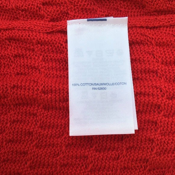 Lands' End Vibrant Red Cowl Neck Sweater - Picture 9 of 10